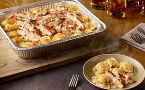 Chicken Tortelloni Alfredo