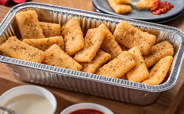Fried Mozzarella (Serves 4 - 6)