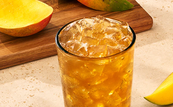 Mango-Passion Fruit Iced Tea