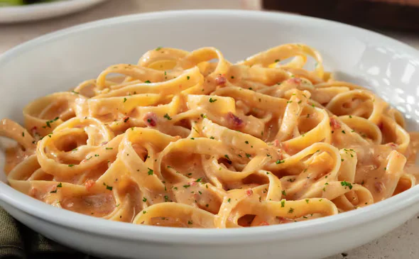 Spicy Alfredo Fettuccine