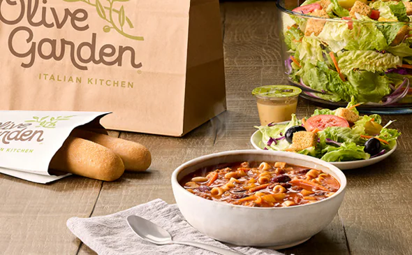 WEEKDAY Lunch Special Soup AND Salad AND Breadsticks